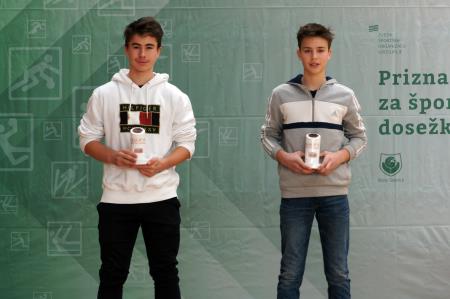 16 Vid Mohar in Lukas Marjanovič